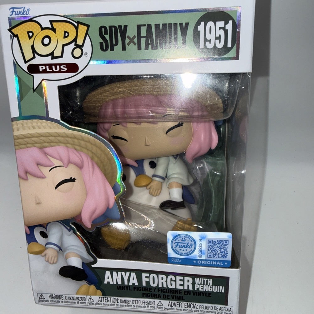 Funko Pop! Spy x Family - Anya Forger with Penguin #1951 Figure - NIB
